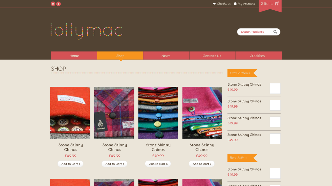 Lollymac Website.